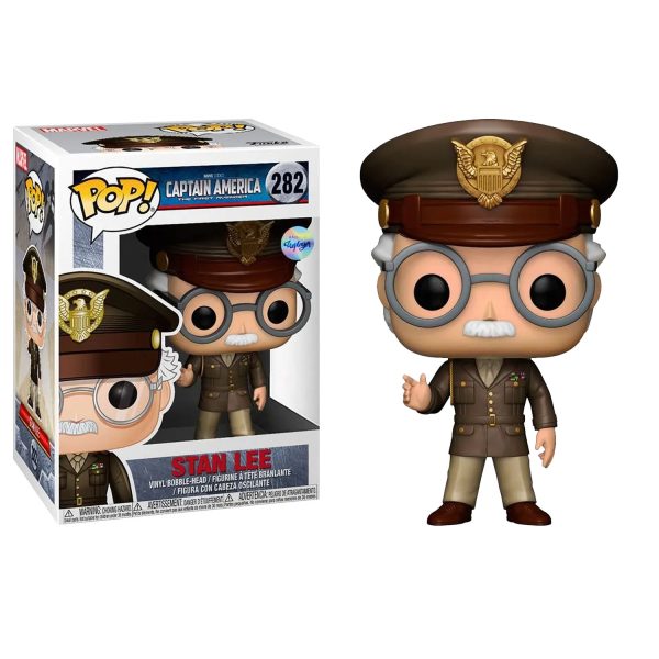 FUNKO POP CAPTAIN AMERICA – STAN LEE #282